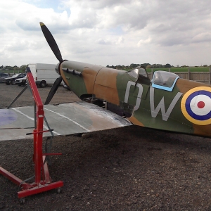 Dylan Jones Spitfire replica